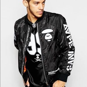 AAPE by A Bathing Ape Bomber Jacket